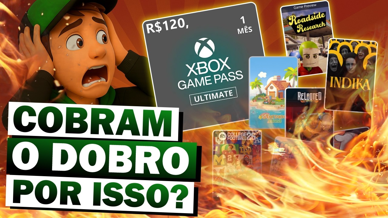 A DECADÊNCIA do XBOX GAME PASS ULTIMATE em 2026! ABSURDO!