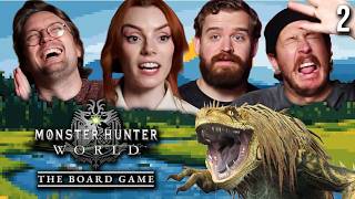 REVENGE MISSION?!? | Hunting The Great Jagras in Monster Hunter World The Board Game!