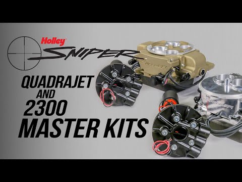 Carb to EFI Conversions Are Easier than Ever with Sniper Quadrajet Drop-in Fuel Pump Master Kits