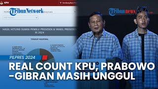 Real Count KPU Sementara pada 16 Februari 2024: Prabowo-Gibran Terus Unggul Capai 57 Persen