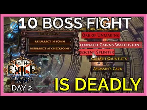 [PoE 3.13] FIRST ATTEMPT at a Maven 10 Boss Fight - Deadly, but not for the reason you think!