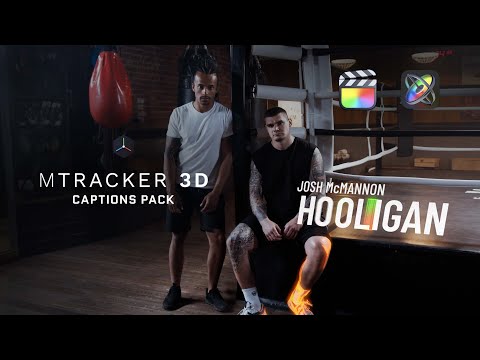 mTracker 3D Captions Pack - Collection of Trackable 2D Captions for mTracker 3D - MotionVFX