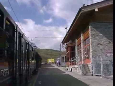 Fahrt mit der Gornergratbahn