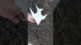 Como fazer Avião de Papel recordista mundial que voa muito – origami