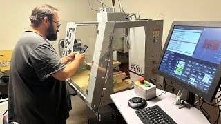 TORMACH 440 PCNC Beginners Fusion 360 CAD CAM Posted G-Code Wooden Name Sign #cnc