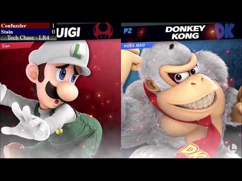 Tech Chase 8 - Confuzzler (Luigi) vs. Stain (Donkey Kong) Loser's Semis - Smash Ultimate