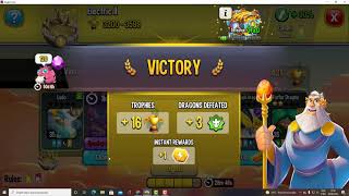 dragon city batalhando nas arenas