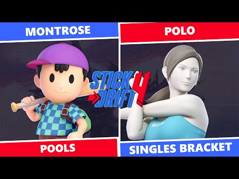 Stick Drift 4: Pools - Montrose (Ness) Vs Polo (Wii Fit Trainer) SSBU Singles