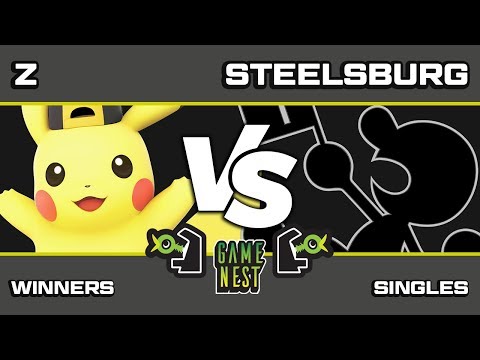 Game Nest Smash It Up: Z (Pikachu/Simon) vs Steelsburg (Game & Watch/Capt. Falcon) - Winners Round 4