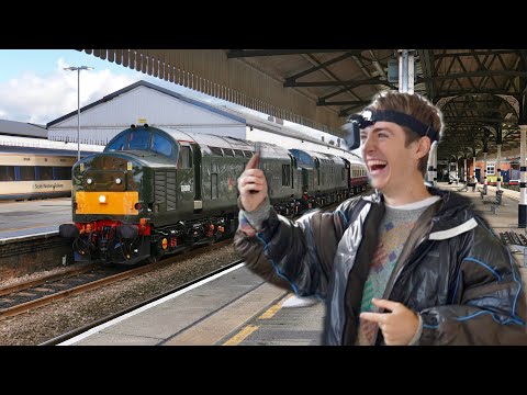 The Rarest Train I Have Ever Seen: Chasing Trains