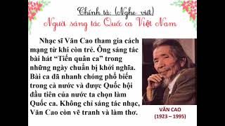TUẦN 23   CHÍNH TẢ  Người sáng tác Quốc ca Việt Nam