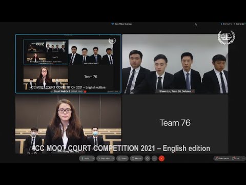 ICC Moot Court Competition 2021 – English version, 25 June 2021