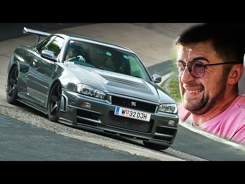850hp Nissan Skyline R34 GT-R V-Spec // Nürburgring
