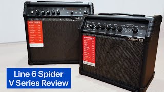 Video thumbnail for Line 6 Spider V 20 & V 30 Guitar Combo Amps Review by Best Buy Canada Product Videos