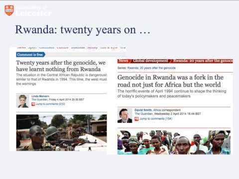 PL7505 Rwanda 20 Years On