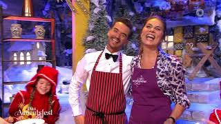 Florian S. en Sarah W.-In der Weihnachtsbäckerei-Das Adventsfest der 100000 Lichter 2017