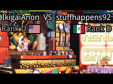 Marvel Super Heroes vs Street Fighter: IkigaiAnon (US, Rank D)  vs stuffhappens92 (MX, Rank D)