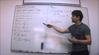 Uvedba nove spremenljivke - Integrali | Inštrukcije matematike