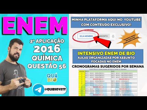 ENEM 2016 - 2nd Application - Question 56 - Physiological saline is an aqueous solution of sodium...