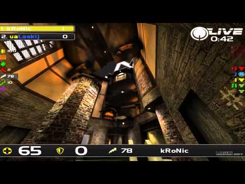 kRoNic vs Apheleon (Laskij) - DreamHack Winter 2013 Group B Round 2 (Quake Live VOD)