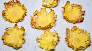 ДЕКОР: Цветы из ананаса ☆ ПРОСТО и ДОСТУПНО ☆ Pineapple FLOWERS
