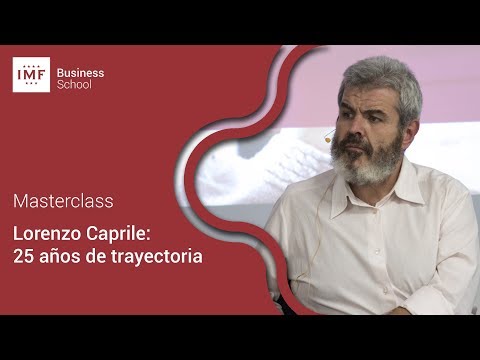 Masterclass Moda: 25 años de trayectoria de Lorenzo Caprile