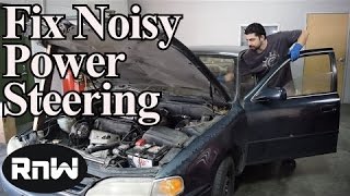 How to Diagnose and Fix a Noisy or Sticking Power Steering Wheel