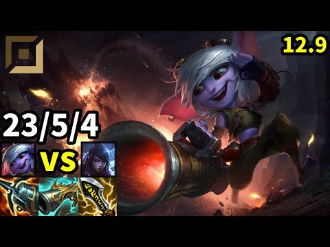 Tristana ADC vs Aphelios - KR Master | Patch 12.9