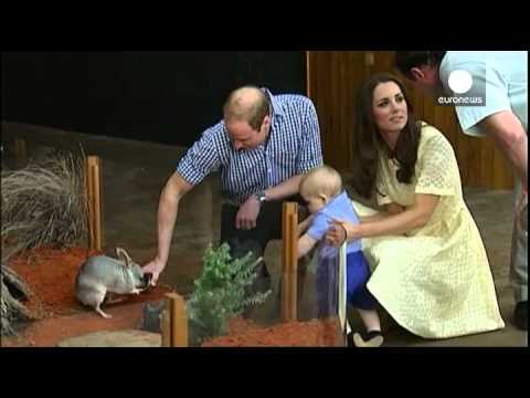 Duke and Duchess of Cambridge spend Easter Sunday at the zoo