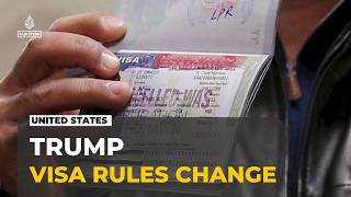 Trump administration tightens visa rules for foreign students and journalists