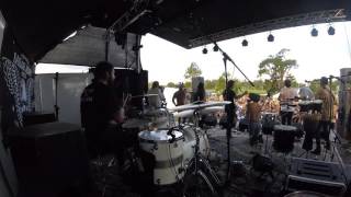 Tropical Zombie - Call the Police LIVE@MSF (Drum Cam)