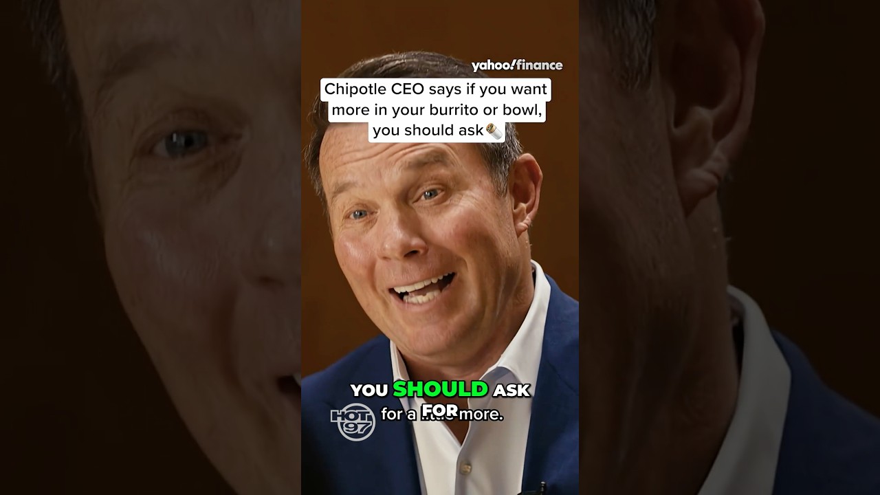 Chipotle CEO says THIS!
