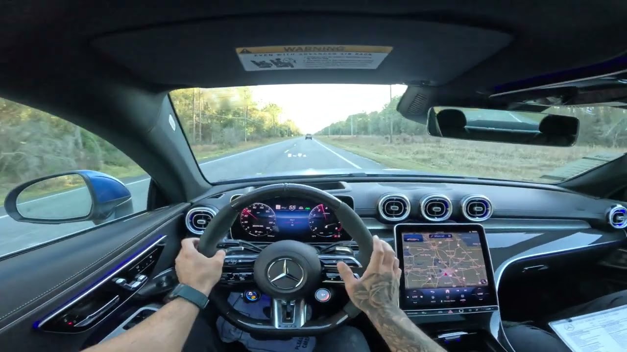 DRIVING POV: 2026 Mercedes-Benz CLE 53 AMG – Pure Driving Experience