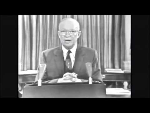 Eisenhower Farewell Address 'Military Industrial Complex' WARNING to the Citizens (Best Quality!)
