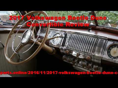 2017 Volkswagen Beetle Dune Convertible Review