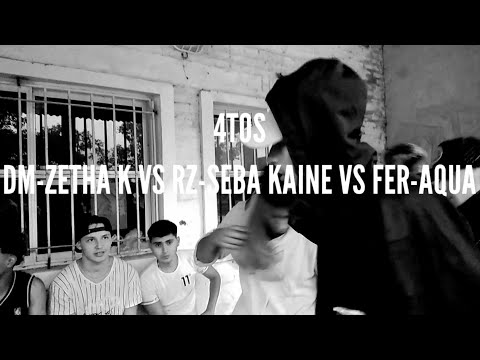 DM-ZETHA K vs RZ-SEBA KAINE vs FER-AQUA/4tos/Fecha 2vs1