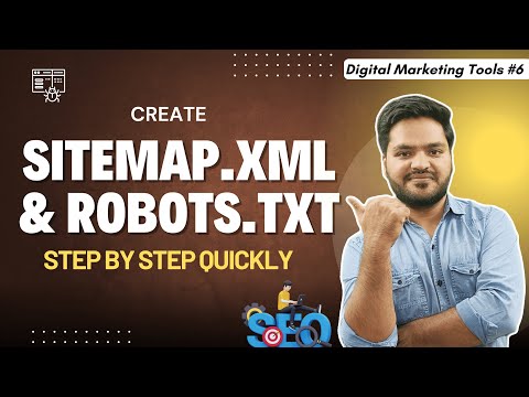 How to Create Sitemap.xml & Robots.txt File for SEO | Generate Sitemap & Robots File Step by Step
