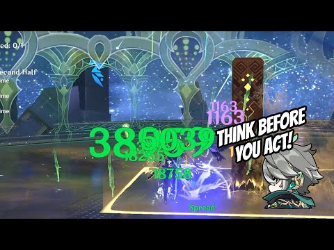 Wenut is too easy for Alhaitham Spread | Genshin Impact