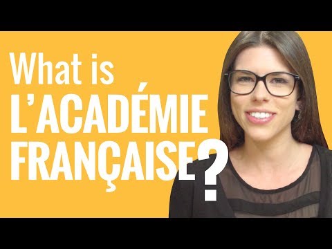 Ask a French Teacher Series 2 #3 - L’Académie Française