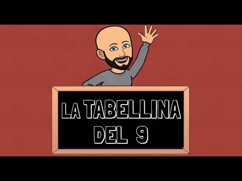 La tabellina del 9 (facile, facile)