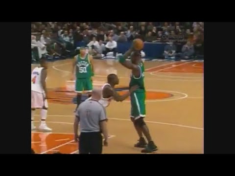 Kevin Garnett 20 Points 7 Ast @ Knicks, 2007-08.