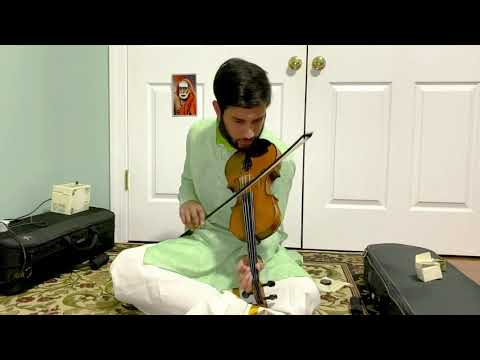 Madhu Vadlamani Violin Solo - Poorvikalyai Alapana