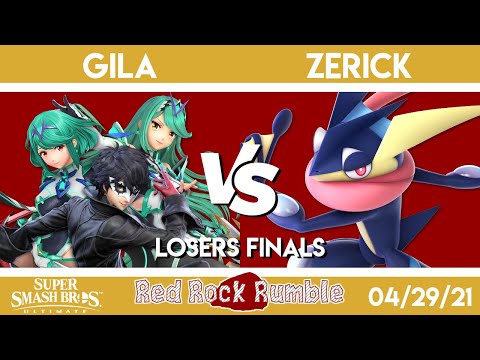 Red Rock Rumble #85 - Gila (Joker, Pyra/Mythra) VS. Zerick (Greninja) - LF - Smash Ultimate
