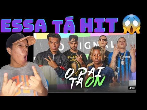 (REACT) Costa Gold - O Pai Tá On (Ft. Papatinho, MC Caverinha e L7NNON) Clipe Oficial
