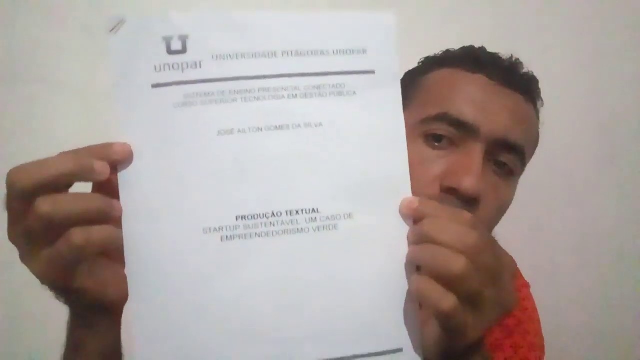 PORTFÓLIO PRONTO DA UNOPAR.