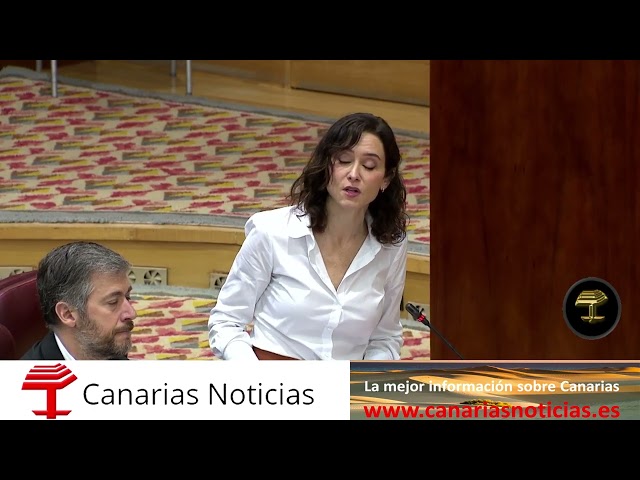 Isabel Díaz Ayuso sobre la inmigración