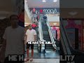 This guy can turn off all the escalators 🤯 @theblondejo