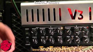 Video thumbnail for Carvin V3M Channel 3 - Tube Amp Demo & Review by The Tone King