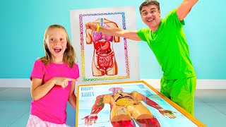 Download lagu Nastya and Dad visited the science museum and amusement park in Dubai mp3