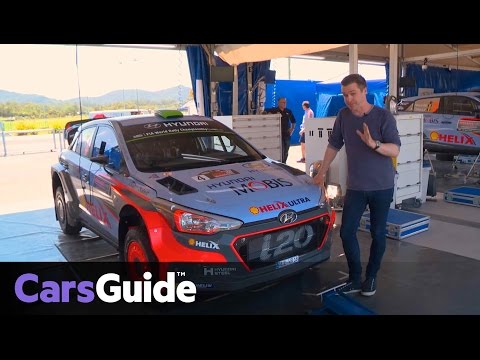 2016 Hyundai i20 WRC | anatomy of a rally car video